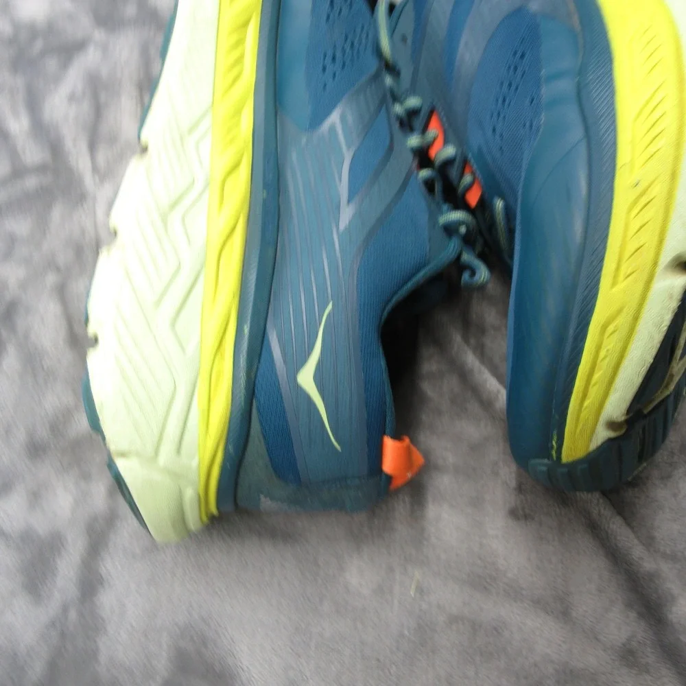 Hoka Running Shoes Men 11 Sea Blue Stinson ATR 6 Trail Lightweight Athletic
